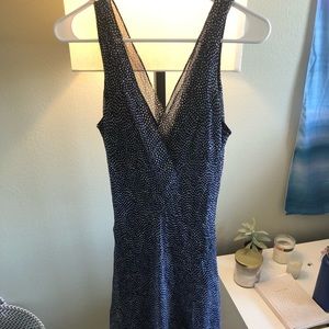 Diane Von Furstenberg Navy Dress